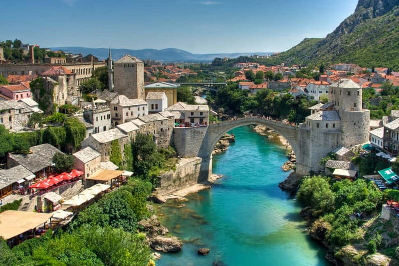 From Dubrovnik: Mostar and Kravica Waterfall Day Trip - Mostar Old Town: 30 Minutes With a Local Guide, Then Real Freedom