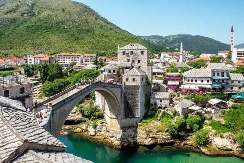 From Dubrovnik: Mostar and Kravice Waterfalls Private Tour - Kravice Waterfalls on the Trebižat River: plan for green water and a quick swim