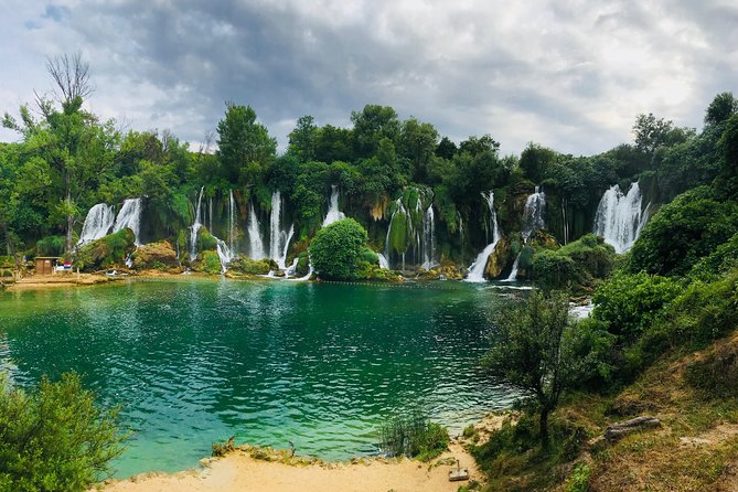 From Sarajevo: Private Mostar, Blagaj and Kravice Waterfalls Tour - Mostar Old Bridge area: the monuments you can actually climb