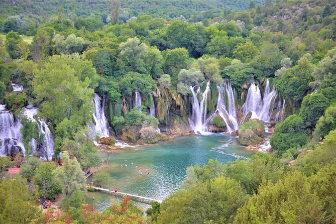 Full Day At Kravice Waterfalls in a Day Tour from Mostar - Food, boats, and kayak rentals nearby