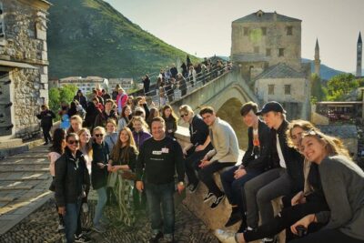 Mostar city Tour - Finding iHouse Travel: simple logistics in the Old Bridge area