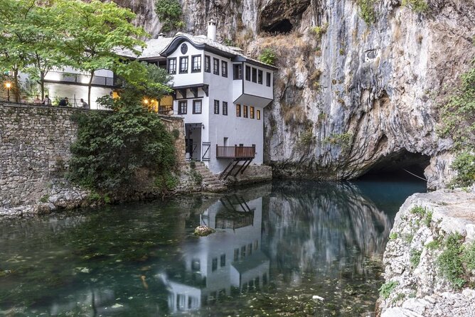 Mostar & Herzegovina 4 Cities Day-tour from Sarajevo (fees incl.) - Konjic Bridge: turquoise river views and heavy history