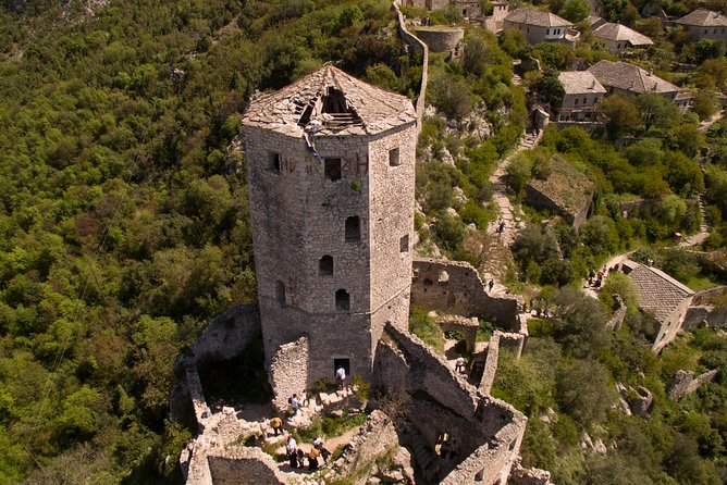 Mostar,Kravica Waterfall,Blagaj,Počitelj - Day Tour from Sarajevo - Blagaj Tekija: the dervish monastery scene by the Buna