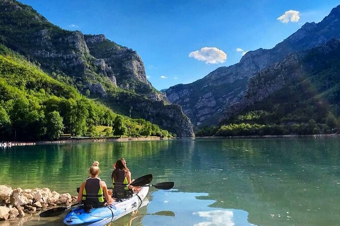 Neretva kayak canoe safari - The beach stop: swim, picnic, rock jumps, and just… being there