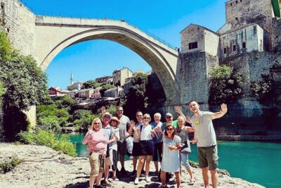 PRIVATE SUNNY HERZEGOVINA TOUR (Mostar + Kravice Falls + 3cities) - Stop 1: Konjic Bridge Area for a 4,000-Year-Old Start