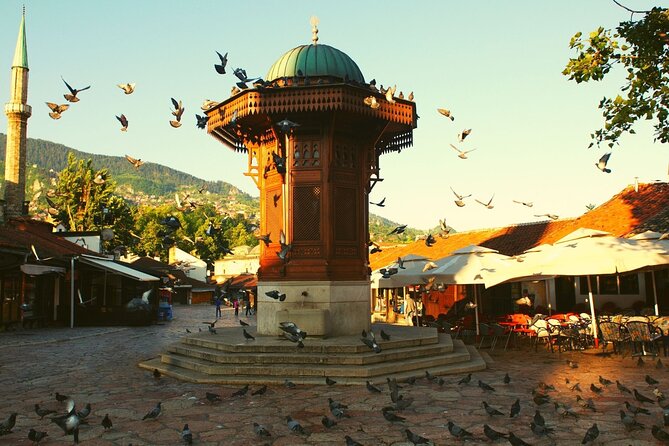 Private Walking Tour, Food Tasting and Bosnian Coffee in Sarajevo - Latin Bridge finish: Franz Ferdinand and the ripple effect