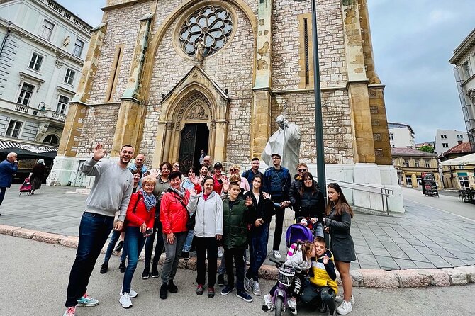 PROFESSIONAL SARAJEVO WALKING TOUR - With guide who guided STING! - Markale and the Jewish Museum: remembering the city’s tragedies and communities