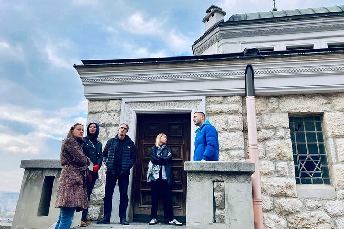 ROSES OF SARAJEVO (Official WAR + CITY tour)- Story of a Survivor - Sniper Alley, the Holiday Inn exchange, and Sarajevo’s “ruins with explanations”