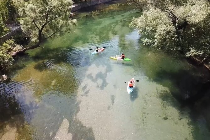 Safari kayak adventure w BBQ & Beer - The river spring moment: plan for a short wet stop