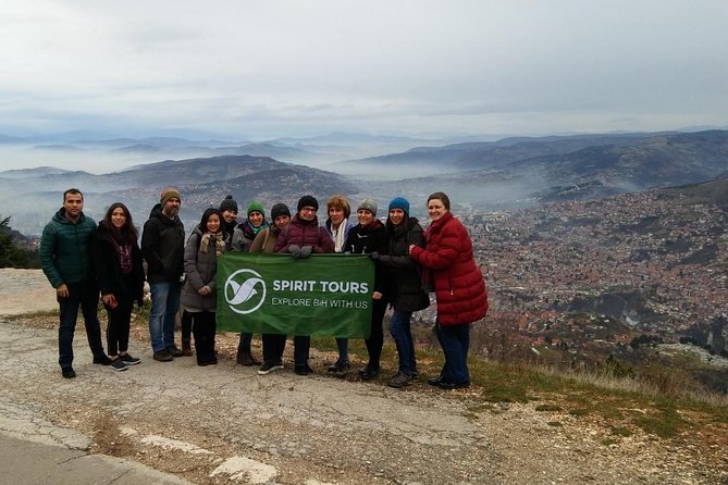 Sarajevo 1425 days under the siege - War Tour - The drive that sets context: Sniper Alley and the child memorial