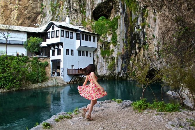 Sarajevo: Mostar, Konjic, Dervish House, Pocitelj & Kravica Falls - Mostar’s Old Bridge Area: Ottoman Houses, Old Bazaar, and Tolerance