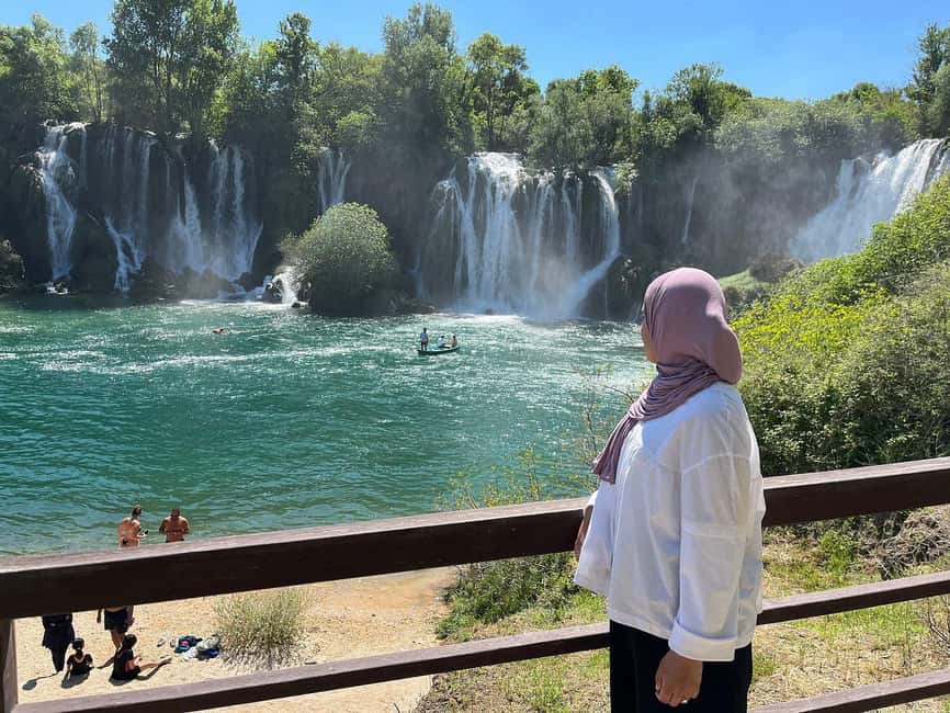 Sarajevo: Mostar, Konjic, Počitelj, Sufi House, & Waterfalls - Kravica Waterfalls: Your Best Chance for Photos and a Swim