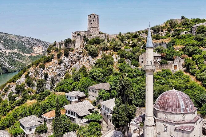 Sarajevo: Mostar, Konjic, Sufi House, Pocitelj & Kravice Falls - Blagaj Tekija: Sufi atmosphere at the cliff edge