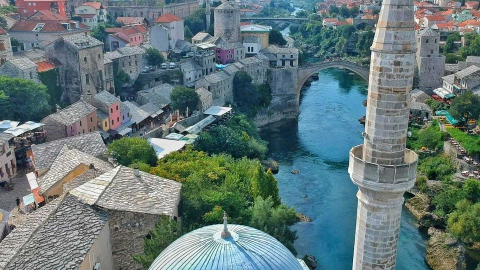 Sarajevo: One-Way Tour to Dubrovnik via Mostar - Kravica Falls: the 26–28 meter emerald pool stop