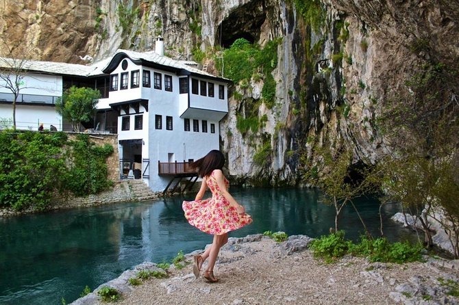 Sarajevo to Dubrovnik: One-Way Tour via Mostar, Kravica Falls, Blagaj & Pocitelj - Mostar Old Bridge, Old Bazaar, and the Bridge That Changed Everything